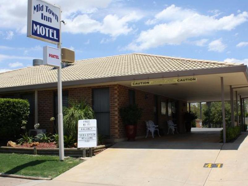 Mid Town Inn Narrabri Buitenkant foto